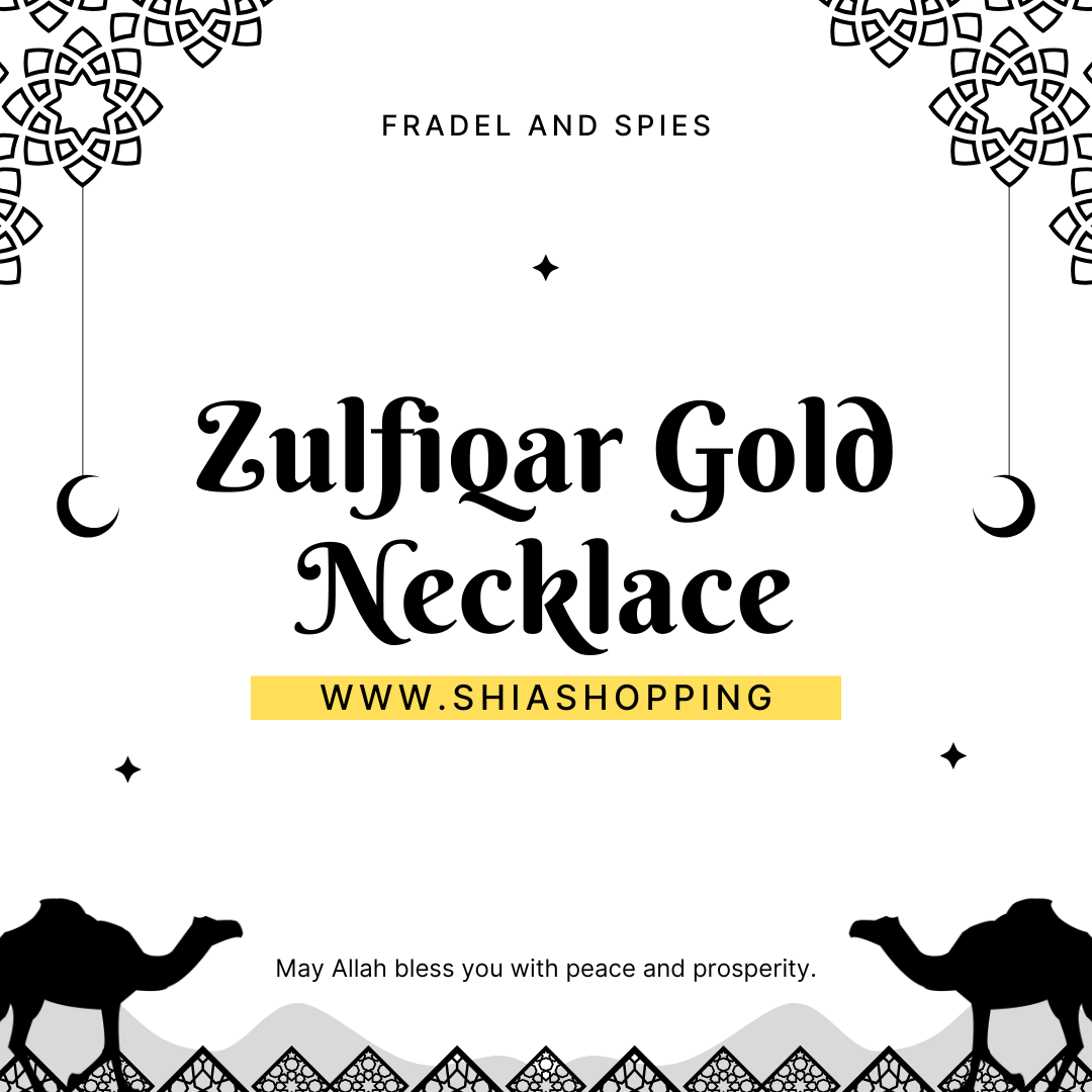 Zulfiqar Gold Necklace